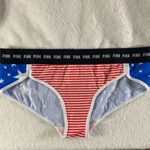 VS PINK Logo Band Hipster Panty
